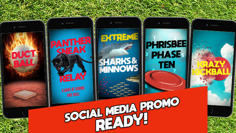 5 Outdoor Crowd Games: Volume 2